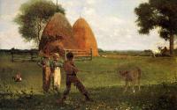 Homer, Winslow - Weaning the Calf